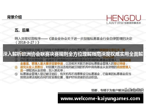 深入解析欧洲协会联赛决赛规则全方位理解指南深度权威实用全面解 深入解析欧洲协会联赛决赛规则全方位理解指南深度权威实用全面解